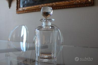 Bottiglia da bar di cristallo