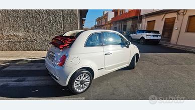 Fiat 500 1.2 lounge con tetto panoramico cabrio
