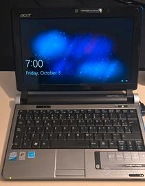 computer mini Acer Aspire One 10 pollici