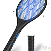 Racchetta Zanzare Elettrica, 4000. Nuovo