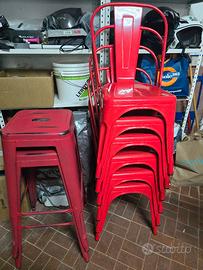 Sedie + sgabelli stile industrial vintage tipo bar