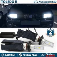 Kit LED H7 per Seat TOLEDO 2 1M Luce Bianca CANbus