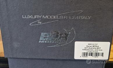 Ferrari SF70H Kimi Raikkonen Australia GP 2017 BBR