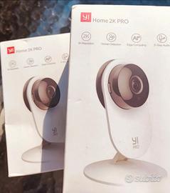 DUE pezzi YI telecamera PRO 2k videosorveglianza 