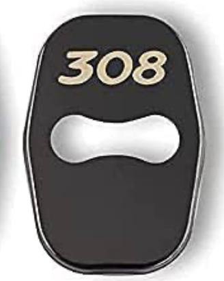 N 4 coperture cromate Peugeot 308