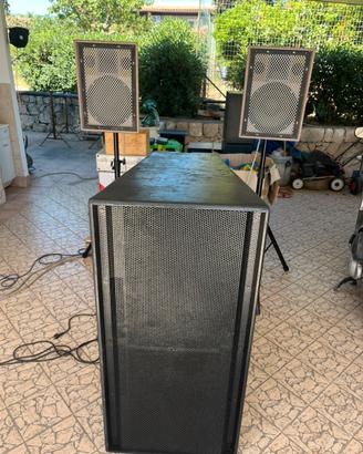 Impianto audio passivo