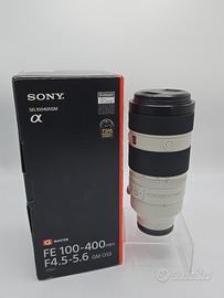 SONY FE 100-400 MM F4.5-5.6 GM OSS