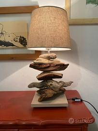 lampada d'arredamento legni marini