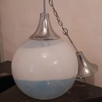 Lampadario design modernariato vintage Mazzega 