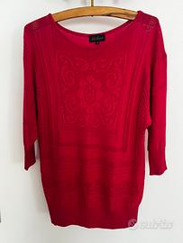 Maglia leggera stile pizzo Luisa Spagnoli