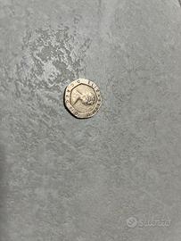 Moneta 20 pence Regno unito 1982