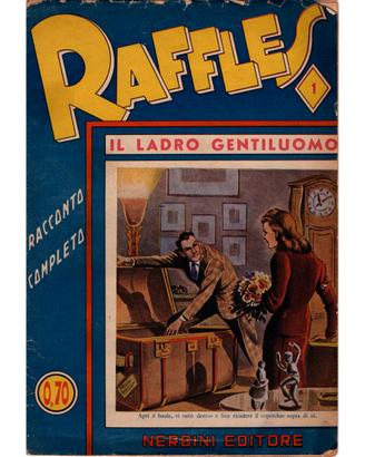 10 *RARI* ALBI Narrativa "RAFFLES" NERBINI 1941
