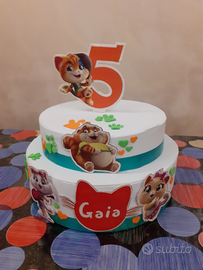 Torta finta 44gatti
