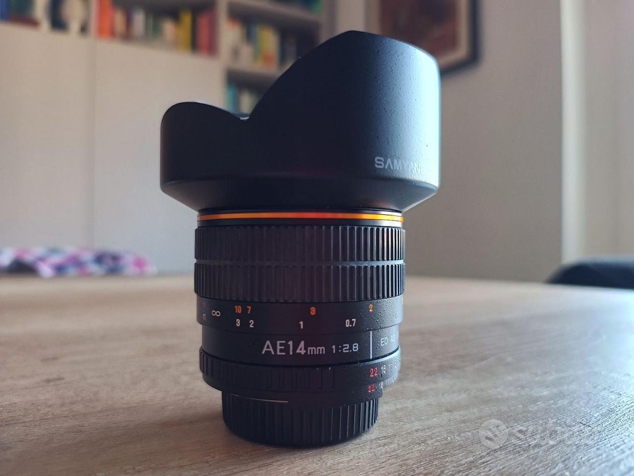 Obiettivo Samyang MF 14mm F2.8 Per Nikon Z - Grandangolo Manuale Per Full Frame E APS-C