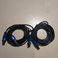 2 cavi speakon 5 metri 2,5 mm