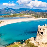 Trilocale al piano terra per 4 vicino Villasimius