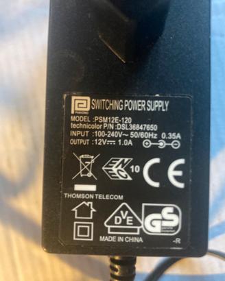 alimentatore switching Thomson PSM12E-120. 240 V