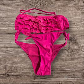 🌸 Bikini Fucsia con Volant🌸