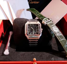 Cartier Santos Medium Model  WSSA0061-4075 Acciaio