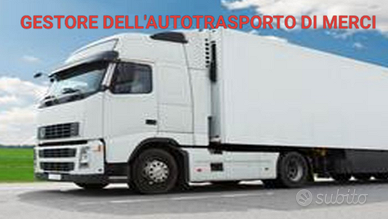 Gestore dei trasporti conto terzi merci