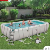 BESTWAY 56466 PISCINA FUORITERRA POWER STEEL FRAME