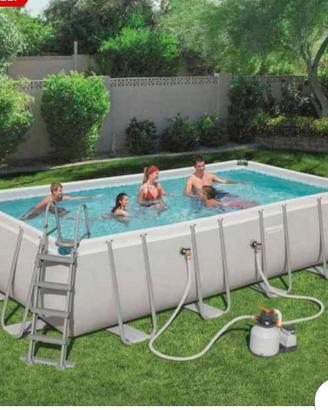 BESTWAY 56466 PISCINA FUORITERRA POWER STEEL FRAME