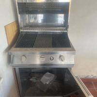 barbecue inox a gas