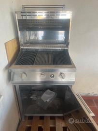 barbecue inox a gas