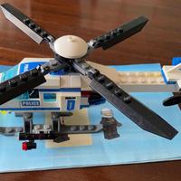Lego city 7741 elicottero polizia