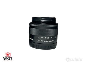Canon EF-M 15-45mm (GARANZIA 2 ANNI)