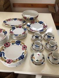 Servizio piatti anni 60