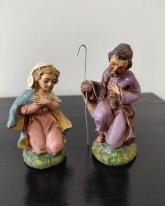 statuine presepe vintage 