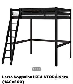 Letto soppalco ikea