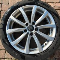 cerchi in lega + gomme pirelli audi