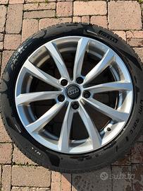 cerchi in lega + gomme pirelli audi