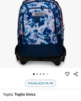 Zaino con trolley removibile