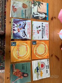 Dischi vinile 45 giri con copertina anni 60