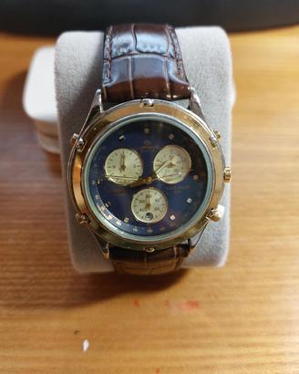 Lorenz 12528 Cronografo blue dial 