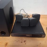 impianto Dolby Philips con lettore cd