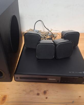 impianto Dolby Philips con lettore cd