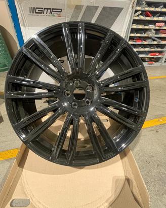 Cerchi in lega 22 GMP mod Austin Nero Lucido nuovi
