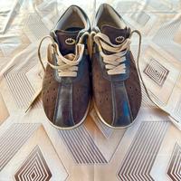 Scarpe uomo in camoscio marro taglia 43