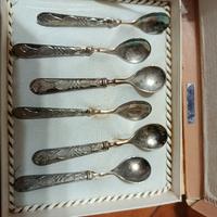 Set cucchiaini argento