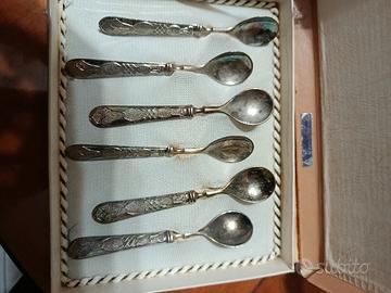Set cucchiaini argento