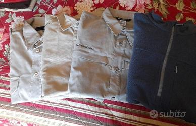 4 camicie uomo