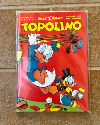 Topolino 61 del 25 febbraio 1953 - ristampa