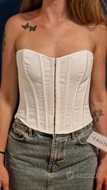 corsetto bianco