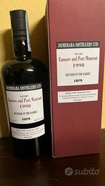 Rum Demerara Enmore and Port Mourant 1998 EHPM
