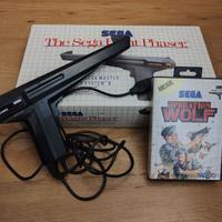 Giochi Sega Master System + Light Phaser + 2 C.Pad