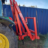 Caricatore posteriore per rotoballe